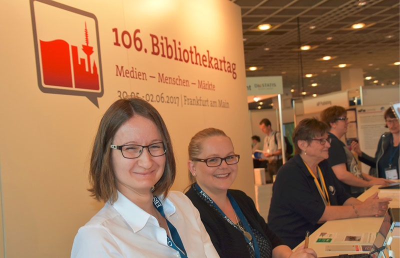 Impressionen vom Bibliothekartag Frankfurt am Main