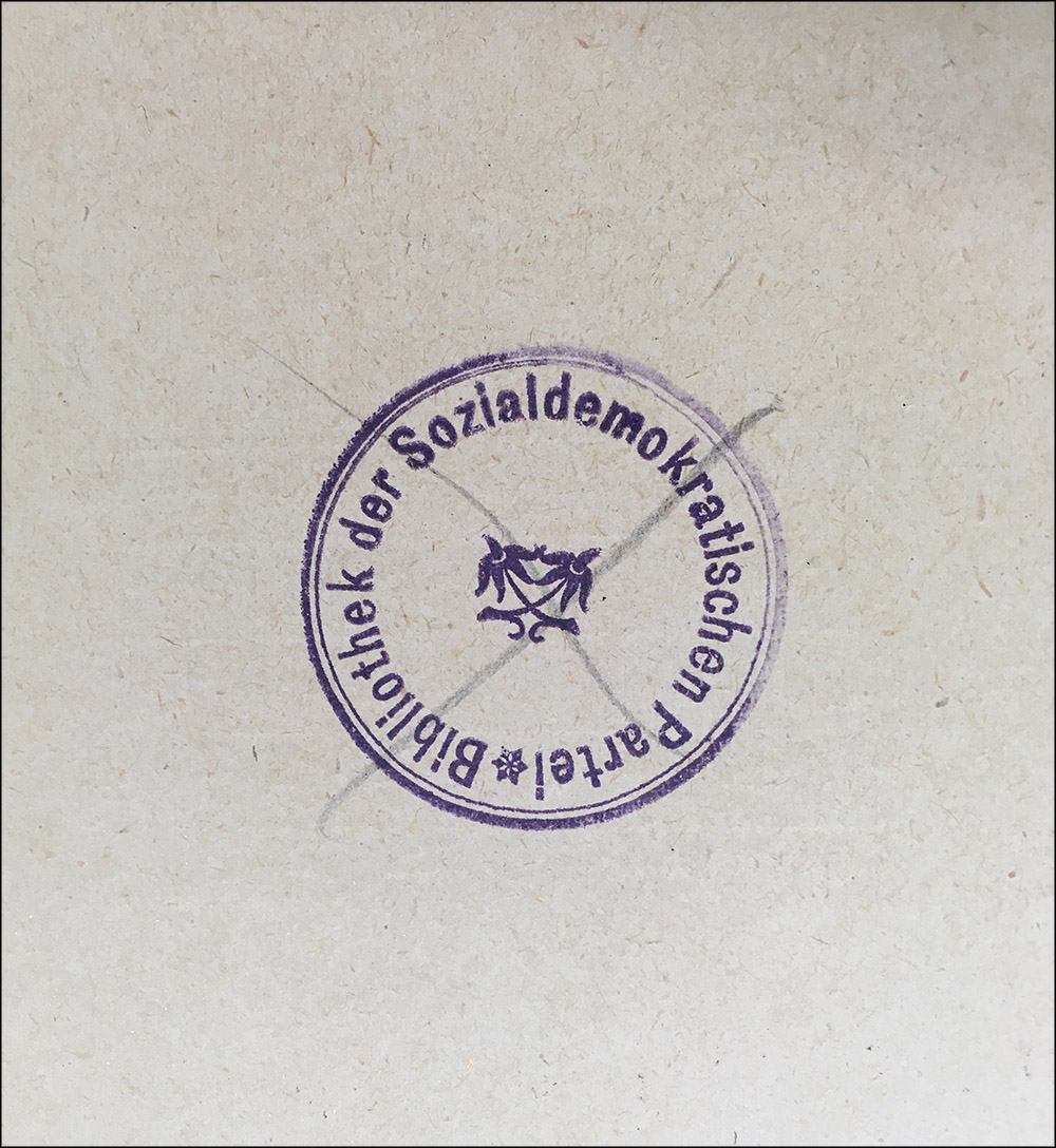 Abbildung 4: Siegel der SPD-Parteibibliothek