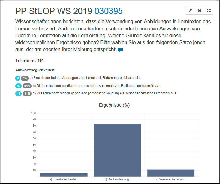 Abb. 2: PINGO Lernen mit Bildern