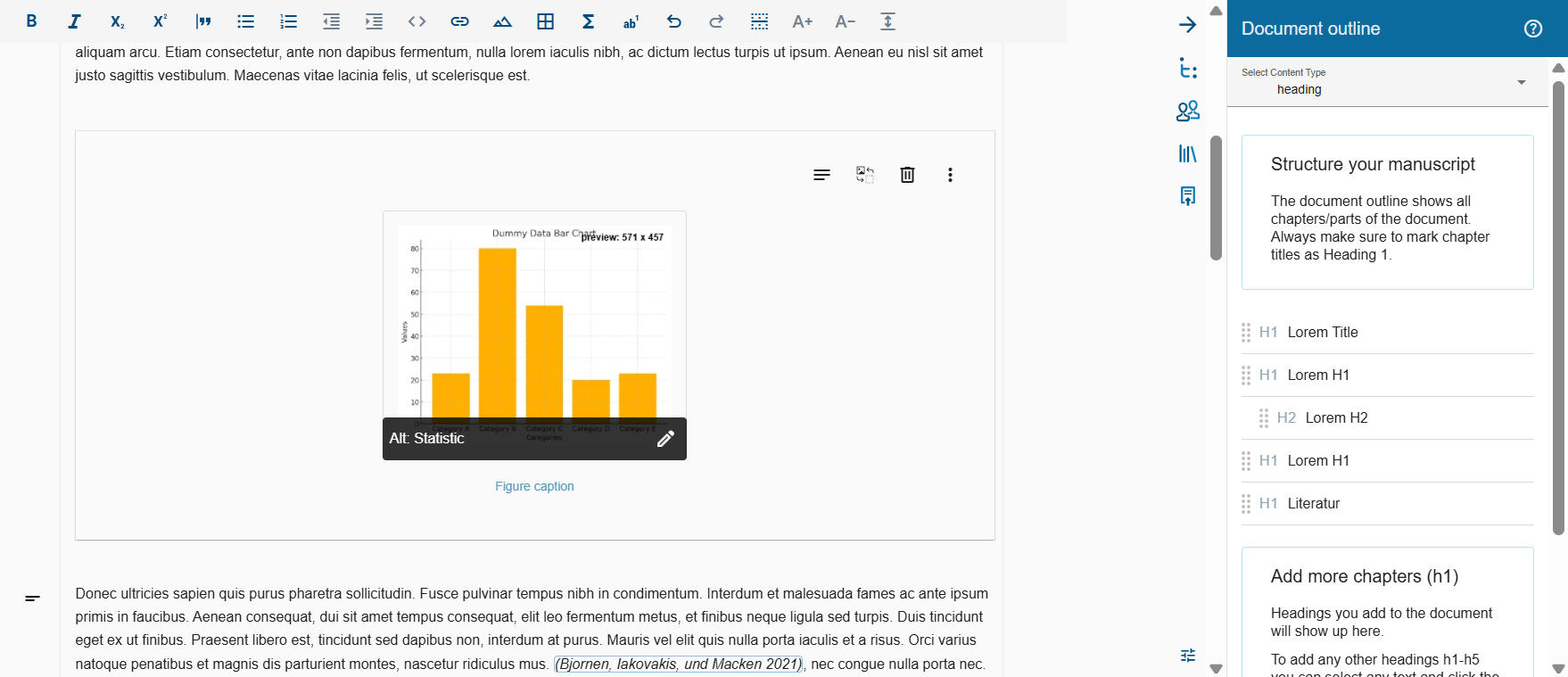 Die Abbildung zeigt die erweiterte Metadatenkonfiguration, inklusive der Einstellungen für das PDF-Design des OS-APS-Editors. Im Vordergrund werden verschiedene Einstellungen für das Aussehen von PDF-Dokumenten angezeigt, darunter allgemeine Hinweise, Optionen für Seitenformat, Typografie, Dokumentbereiche und individuelle CSS-Styles. Auf der linken Seite befindet sich eine Navigationsleiste mit weiteren Konfigurationsmöglichkeiten wie HTML-Erscheinungsbild, EPUB-Einstellungen, Titel- und Fußnotenoptionen. Im oberen Bereich können die Ansichtsmodi „Standard“ und „Advanced“ ausgewählt werden.