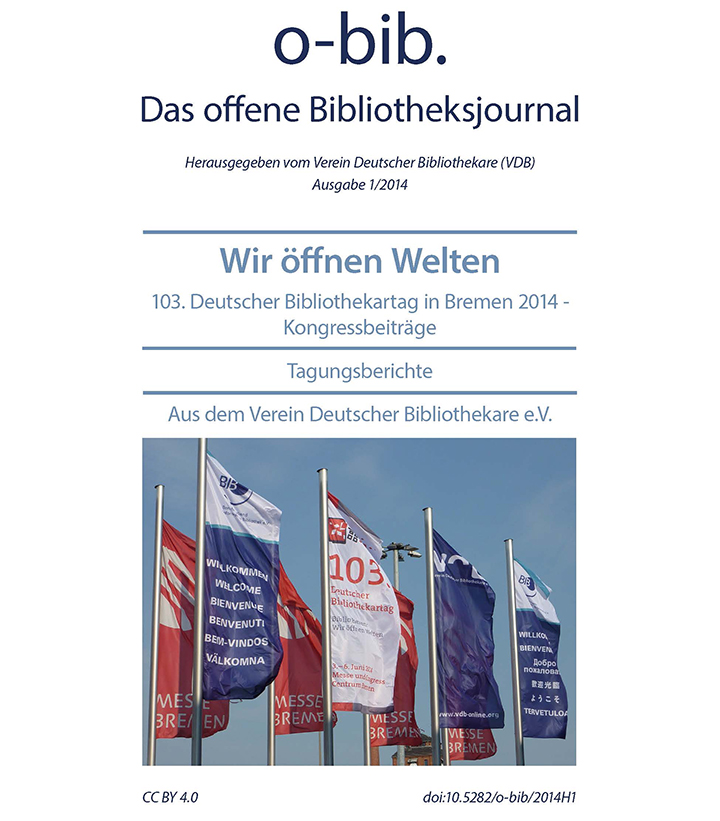 					Ansehen Bd. 1 Nr. 1 (2014)
				