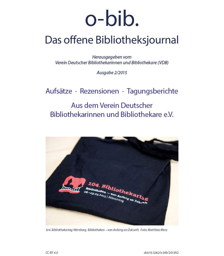 					Ansehen Bd. 2 Nr. 2 (2015)
				