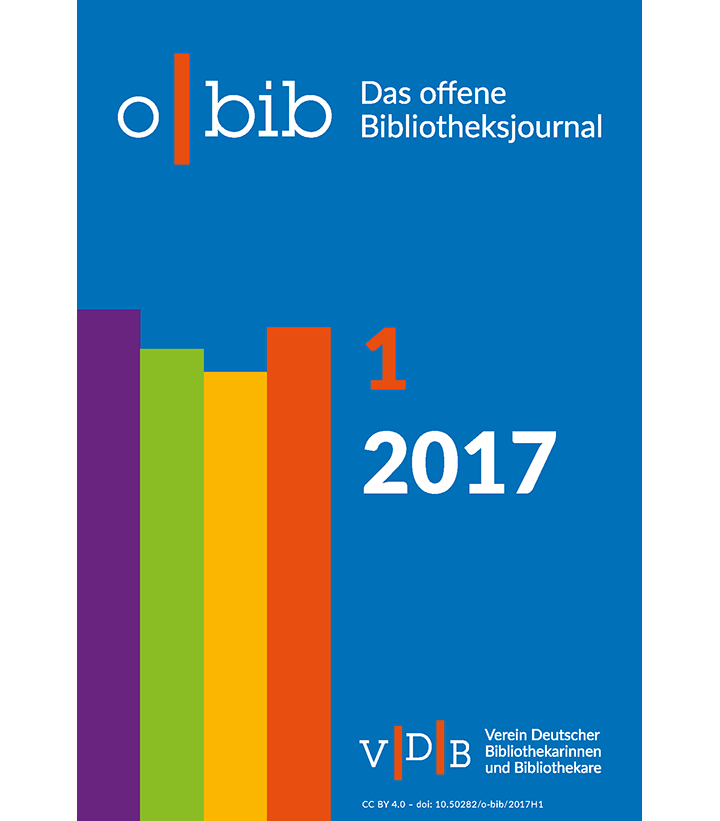Titelbild o-bib 2017-1